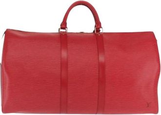 Louis Vuitton Pre-owned Weekend Bags, unisex, Red, Size: ONE SIZE Pre-owned Weekend Bag