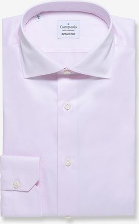 Giampaolo Lang&auml;rmeliges Hemd aus Baumwolle