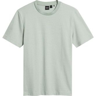 BOSS Thompson Solid T-Shirt in Open Green at Nordstrom, Size Xx-Large