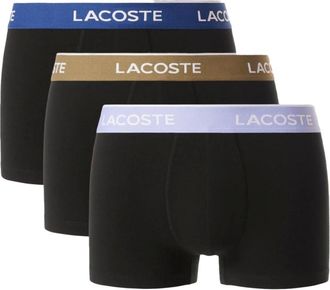 Lacoste Heren, Ondergoed, Zwart, Maat: S Katoen