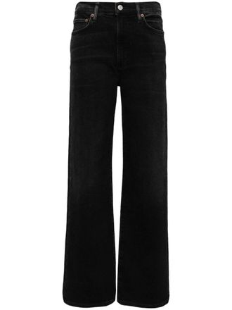 A Gold E Harper straight-leg jeans - Black
