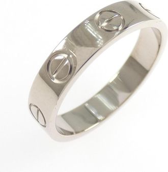 Cartier White Gold White Gold (18K) Band Ring (Pre-Owned)