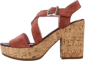 Stonefly Elegante haklaarzen voor vrouwen - Dames - Sandalen met hakken - Rood - 39 EU - Schoenen