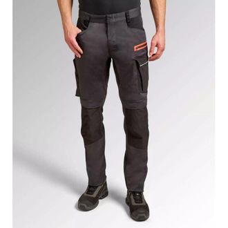 Diadora Pantal&oacute;n De Trabajo Hybrid Poly Performance - Negro L - Es (44/46)