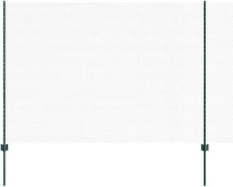 vidaXL Reja Con Postes Verde 1.5 X 50 M Acero Vidaxl