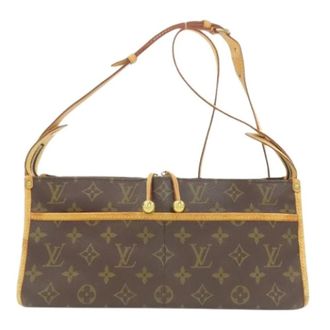 Louis Vuitton Pre-owned Cross Body Bags, female, Brown, Size: ONE SIZE Pre-owned Popincourt Long Shoulder Bag