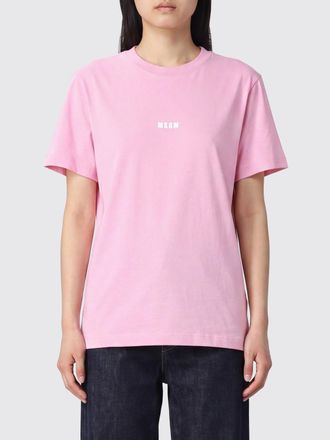 Msgm T-shirts in cotone con logo