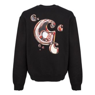 Carhartt Work in Progress Solar Chrome Fleece Sweatshirt Black I035189-89-XX