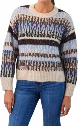 FDJ Knit Sweater In Winter Intarsia