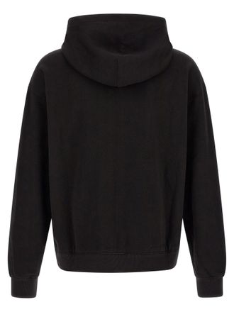 Dolce & Gabbana Logo Plaque Hoodie - Black