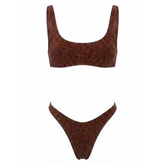 Os&eacute;ree Dames, Badkleding, Bruin, Maat: L