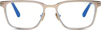 Tom Ford Eyewear Occhiali rettangolari - Grigio