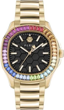 Philipp Plein Watches, female, Yellow, Size: ONE SIZE Stainless Steel Dress Watch