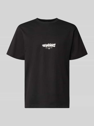 The North Face Relaxed Fit T-Shirt aus reiner Baumwolle mit Logo-Print in Black, Gr&ouml;&szlig;e XXL