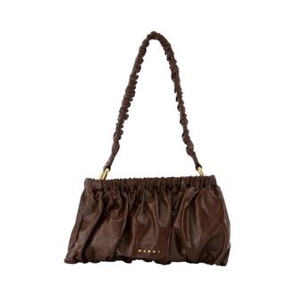 Marni Shoulder Bags, female, Brown, Size: ONE SIZE Shoulder Bag