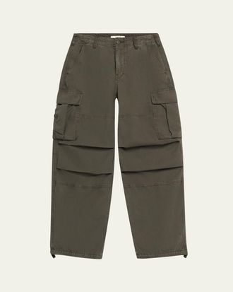 6397 Worn Wide-Leg Cargo Pants