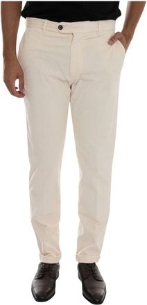 Berwich Hombre, Pantalones, Beige, Talla: L