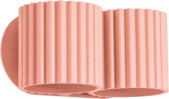 Sollux Lighting Aplique de pared melocot&oacute;n aluminio alt. 10 cm