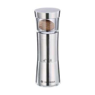 Zassenhaus Mephisto Nutmeg Mill, Brown, Stainless Steel and Acrylic