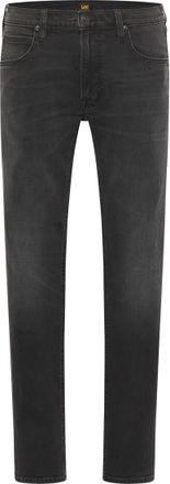 Lee Tapered-fit-Jeans LEE LUKE, Herren, Gr. 30, L&auml;nge 34, schwarz (asphalt rock), Denim/Jeans, Obermaterial: 99% Baumwolle, 1% Elasthan, gerade, unten sch