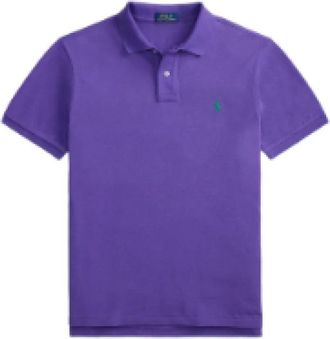 Polo Ralph Lauren T-shirts en polos - Heren - Polos - Paars - M - Tops