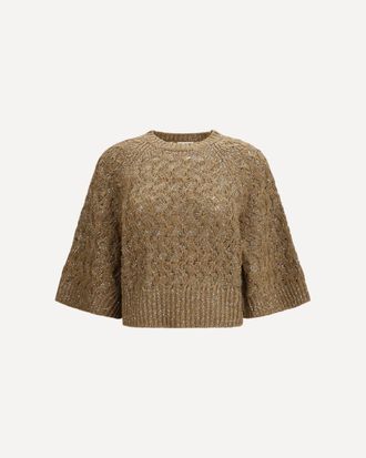 Brunello Cucinelli Open-knit construction Sweater Female M