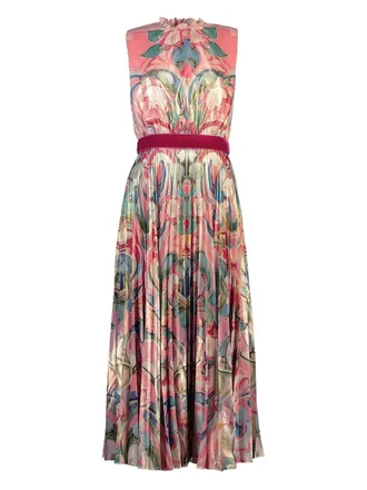 Mary Katrantzou Hollie dress - women - Fabric - 10 - Pink