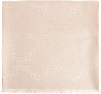Ferragamo Sjaal met Lurex Garen en Sprankelende Pailletten - Dames - Sjaals - Roze - ONE Size - Pailletten - Accessoires