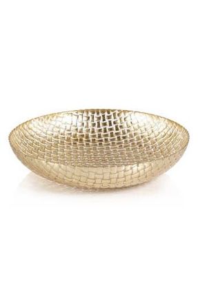 Zodax Braided Centerpiece Bowl in Gold at Nordstrom Rack