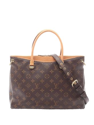 Louis Vuitton 2016 Monogram Pallas MM satchel - Brown