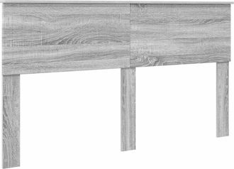 vidaXL Cabecero Gris Sonoma 160 Cm Madera Contrachapada Vidaxl