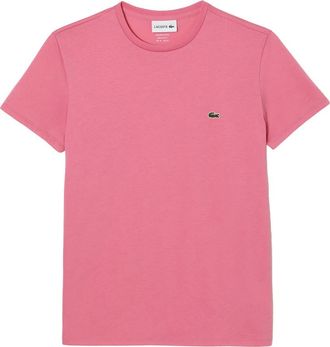 Lacoste Pima Cotton T-Shirt in 2R3 Reseda Pink at Nordstrom, Size 4