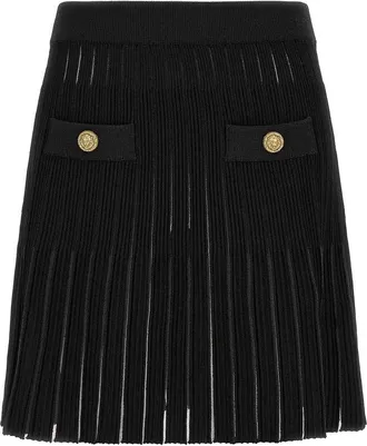 Balmain Pleated Skirt