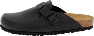 Lico Pantolette LICO Bioline Clog, Herren, Gr. 47, schwarz, Synthetik, Schuhe Pantolette