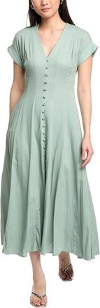 Taylor Linen-Blend Maxi Dress