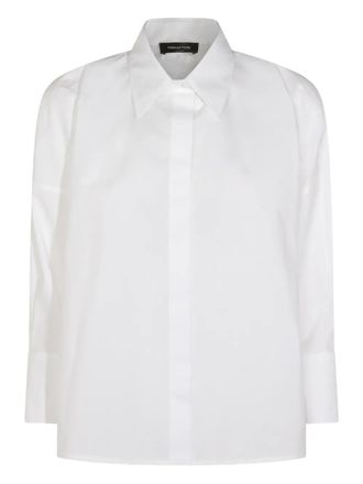 Fabiana Filippi long-sleeved shirt - White