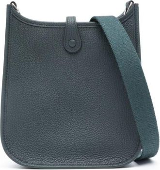 Hermès 2022 Evelyne 16 shoulder bag - women - Canvas/Leather - One Size - Green
