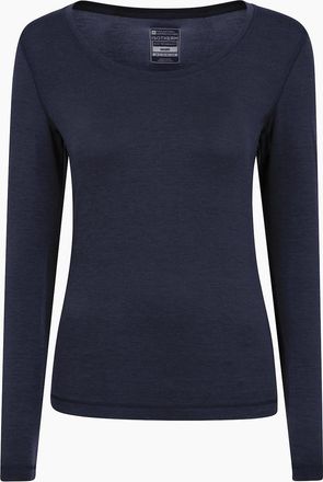 Mountain Warehouse Womens Mountain Warehouse Womens/Ladies Keep The Heat Thermal Top - Navy - Size: 14