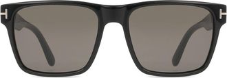 Tom Ford FT1205 CALDER 01A Mens Sunglasses Black Size 55