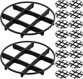 OEM Juego De 50 Soportes Elevados Para Macetas De Bons&aacute;i Con Drenaje Y Ventilaci&oacute;n Para Proteger Las Plantas De La Retenci&oacute;n De Agua Y Los Da&ntilde;os En La Sup