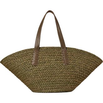 Cesta Collective Large Raffia Taco Tote in Olive Grove at Nordstrom