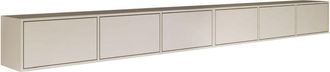 Selsey Selsey Framme - Mueble De Tv Colgante Con Seis Puertas Abatibles 300 Cm, Gris Cachemira