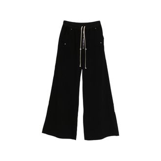Rick Owens Drawstring Wide Leg Trousers