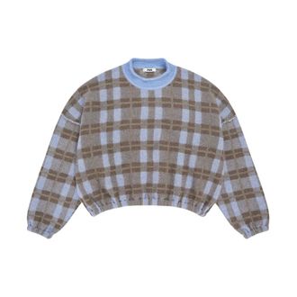 Rus Jersey de punto con cuadros jacquard - Knitwear - Mujer - Multicolor - M