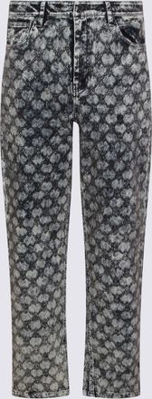 Daily Paper Clothing Dark Blue Cotton Pants