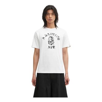 A Bathing Ape A Bathing Ape, Heren, Tops, Wit, Maat: XL Katoen