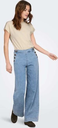 Only Jeans a fondo ampio blu chiaro