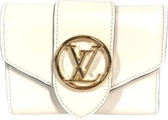 Louis Vuitton Pre-owned M69176 Coin Case - unisex - Vintage Accessoires - Beige - ONE Size - Leer - Vintage