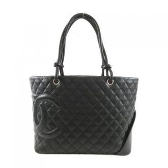 Chanel Bolso Tote Pre-owned Cambon Ligne - Pre-owned - Mujer - Negro - ONE SIZE