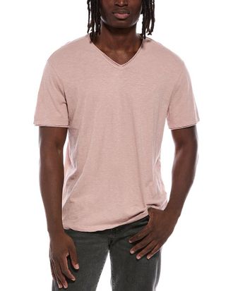 John Varvatos Miles Slub V-Neck Shirt